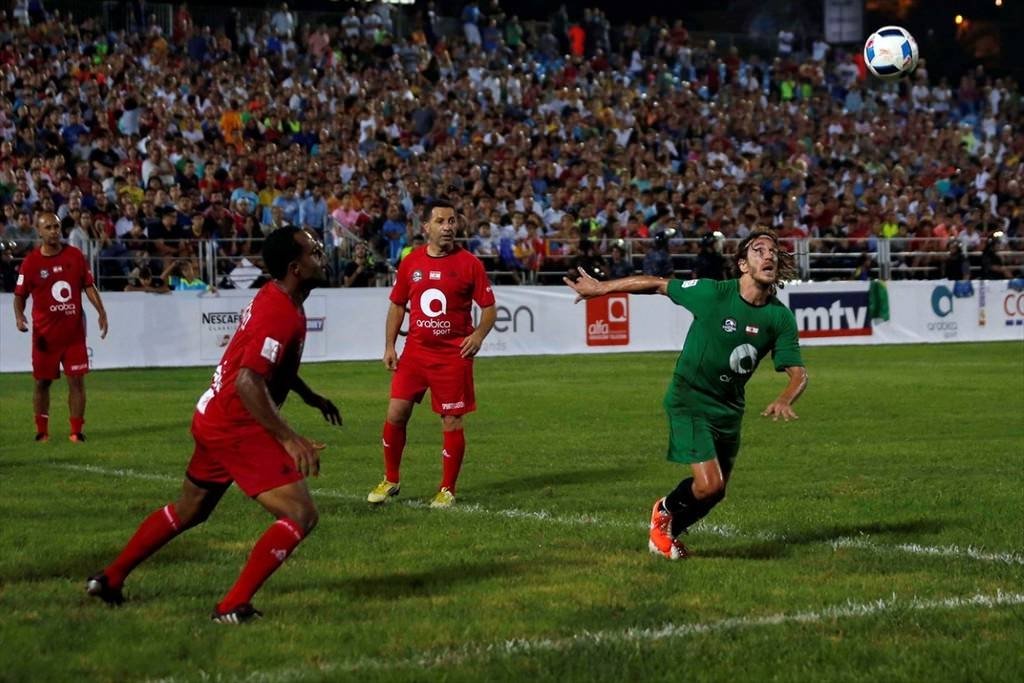 Futbol efsaneleri Lübnan’da rüzgar gibi esti