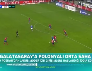 Galatasaray'a Polonyalı orta saha