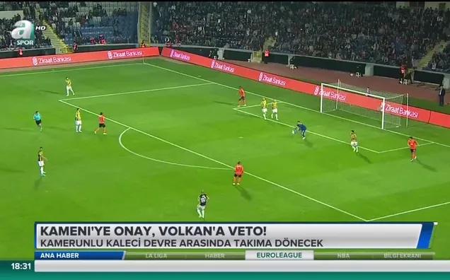 Kameni'ye onay, Volkan'a veto!