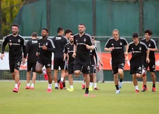 Beşiktaş çalışmalarına devam etti