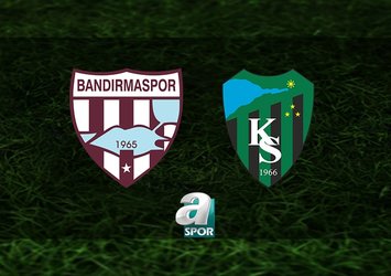 Teksüt Bandırmaspor-Kocaelispor maçı saat kaçta?