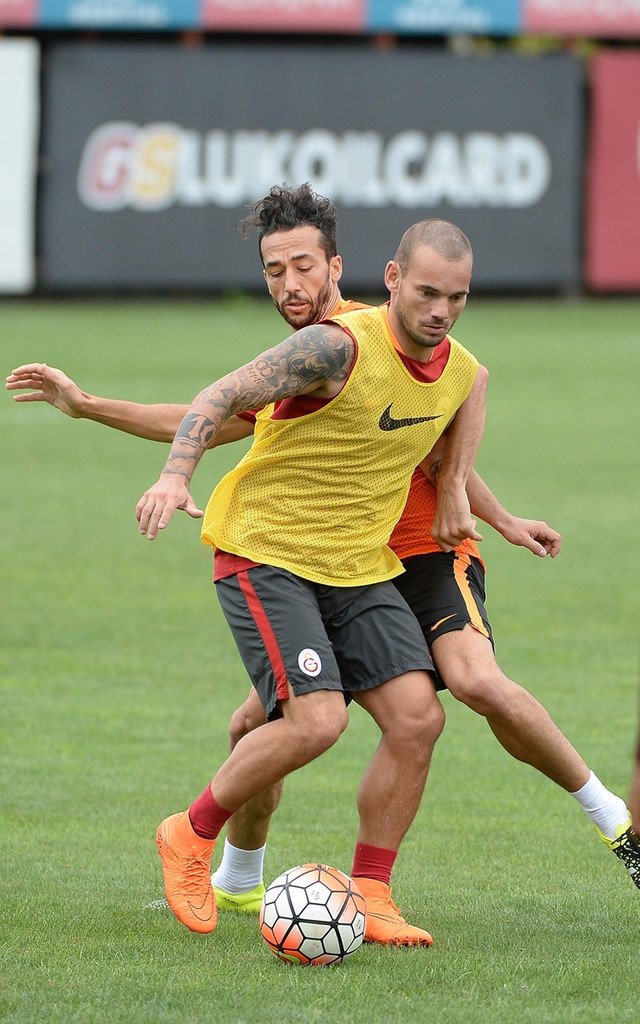 Galatasaray, Osmanlıspor maçı hazırlıklarını sürdürdü