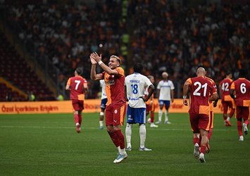 G.Saray hazırlık maçında galip!