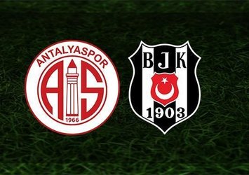 Antalyaspor-Beşiktaş | CANLI