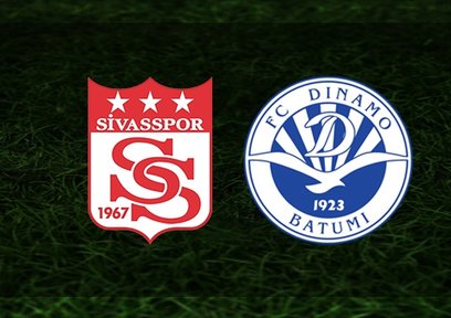 Sivasspor D.Batum | İlk 11'ler belli oldu
