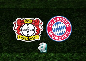 Bayer Leverkusen-Bayern Münih maçı hangi kanalda?