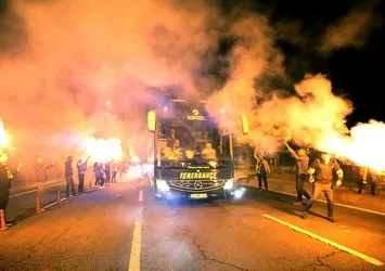 Fenerbahçe kafilesi Kayseri'ye geldi