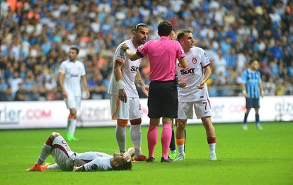 Adana Demirspor - Galatasaray maçında Benjamin Stambouli kırmızı kart gördü! İşte o pozisyon