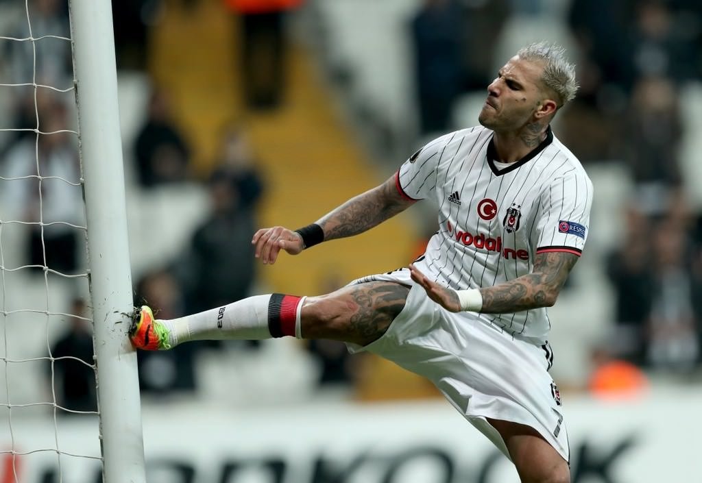 Beşiktaş - Hapoel Beer Sheva maçından kareler
