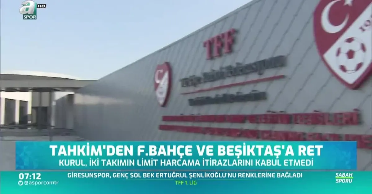 Tahkim Kurulu'ndan Beşiktaş ve F.Bahçe'ye ret!
