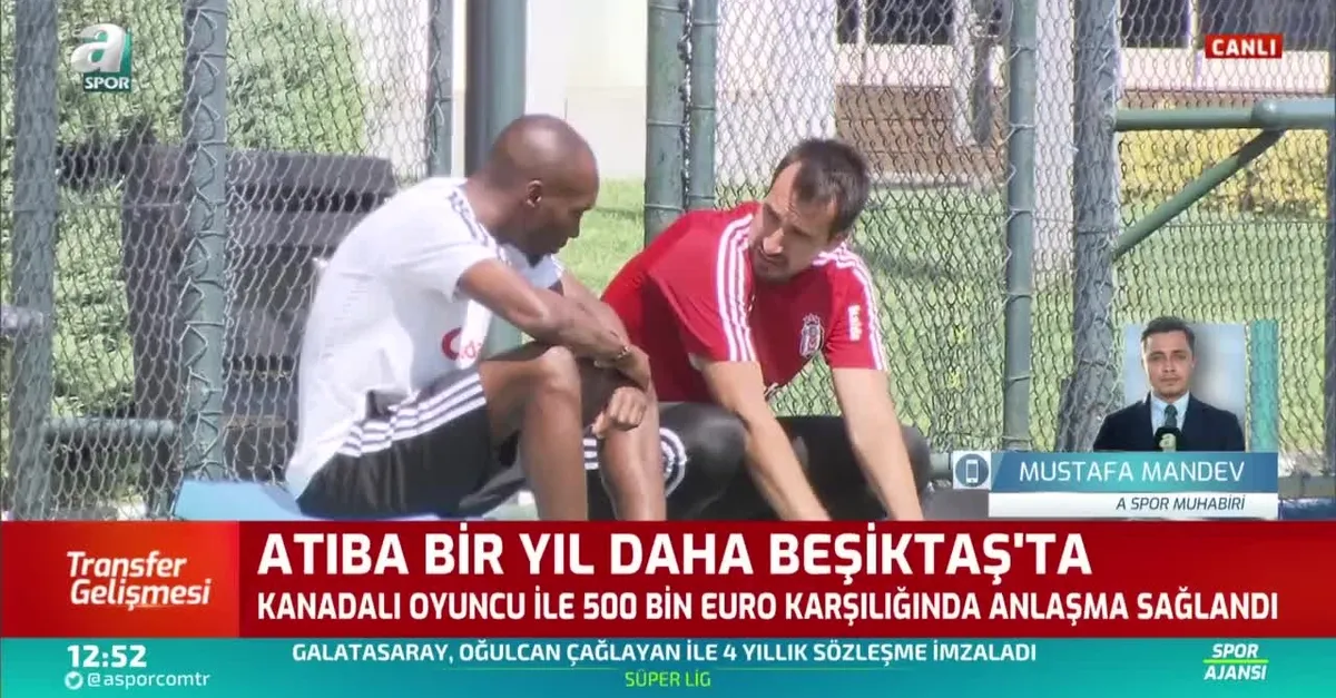 Atiba bir yıl daha Beşiktaş'ta