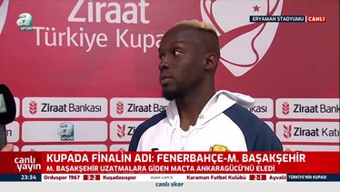 Ankaragücü Başakşehir maçı sonrası Ali Sowe: Hayal kırıklığı yaşıyorum