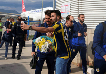 Fenerbahçe kafilesi Gazipaşa'ya geldi