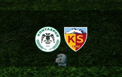 Tümosan Konyaspor - Mondihome Kayserispor maçı CANLI İZLE | Trendyol Süper Lig