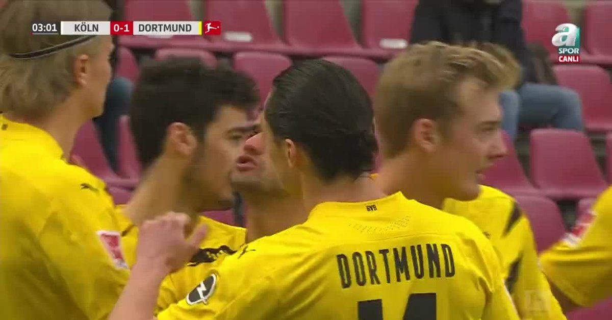 GOL | FC Köln 0-1 Borussia Dortmund