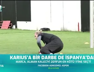 Karius'a bir darbe de İspanya'dan