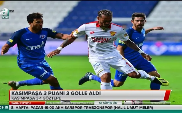 Kasımpaşa 3 puanı 3 golle aldı