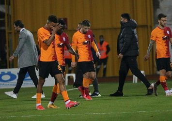 G.Saray'a Hatay'da ağır darbe!