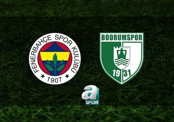 F.Bahçe - Bodrumspor maçı detayları!