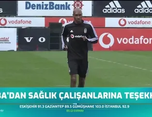 Atiba'dan sağlık çalışanlarına teşekkür
