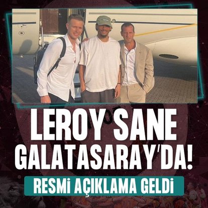 Galatasaray’dan Leroy Sane açıklaması
