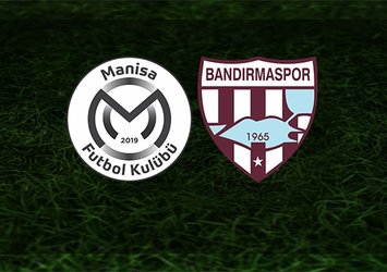 Manisa FK - Bandırmaspor maçı ne zaman? Saat kaçta? Hangi kanalda?