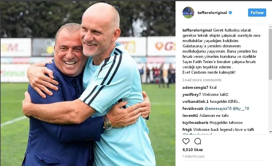 Taffarel, yeniden Galatasaray'da - 1