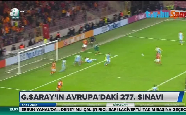 Galatasaray'ın Avrupa'daki 277.sınavı