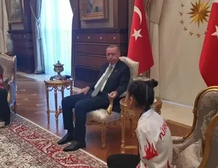 Başkan Erdoğan'dan Sümeyye ve Sevilay'a teşekkür mesajı