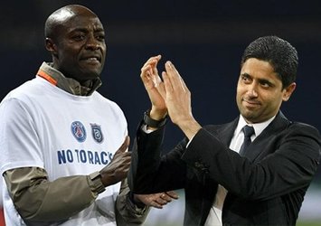 PSG başkanından Webo'ya özel forma