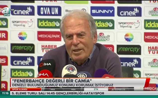 Denizli: "Hedefimiz Avrupa kupaları"