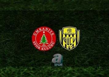 Ümraniyespor - Ankaragücü | CANLI