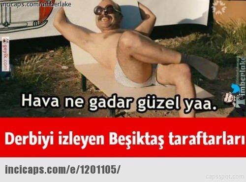 Maç bitti capsler patladı