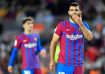 Barça'ya Agüero'dan kötü haber!