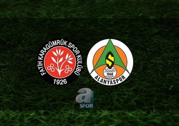 Karagümrük - Alanyaspor | CANLI