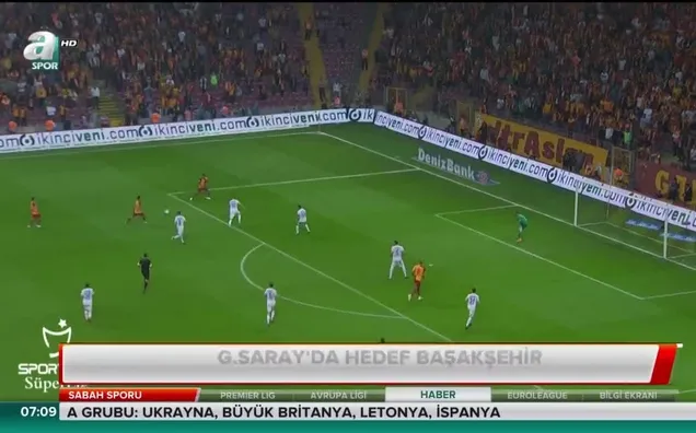 Galatasaray'da hedef Başakşehir