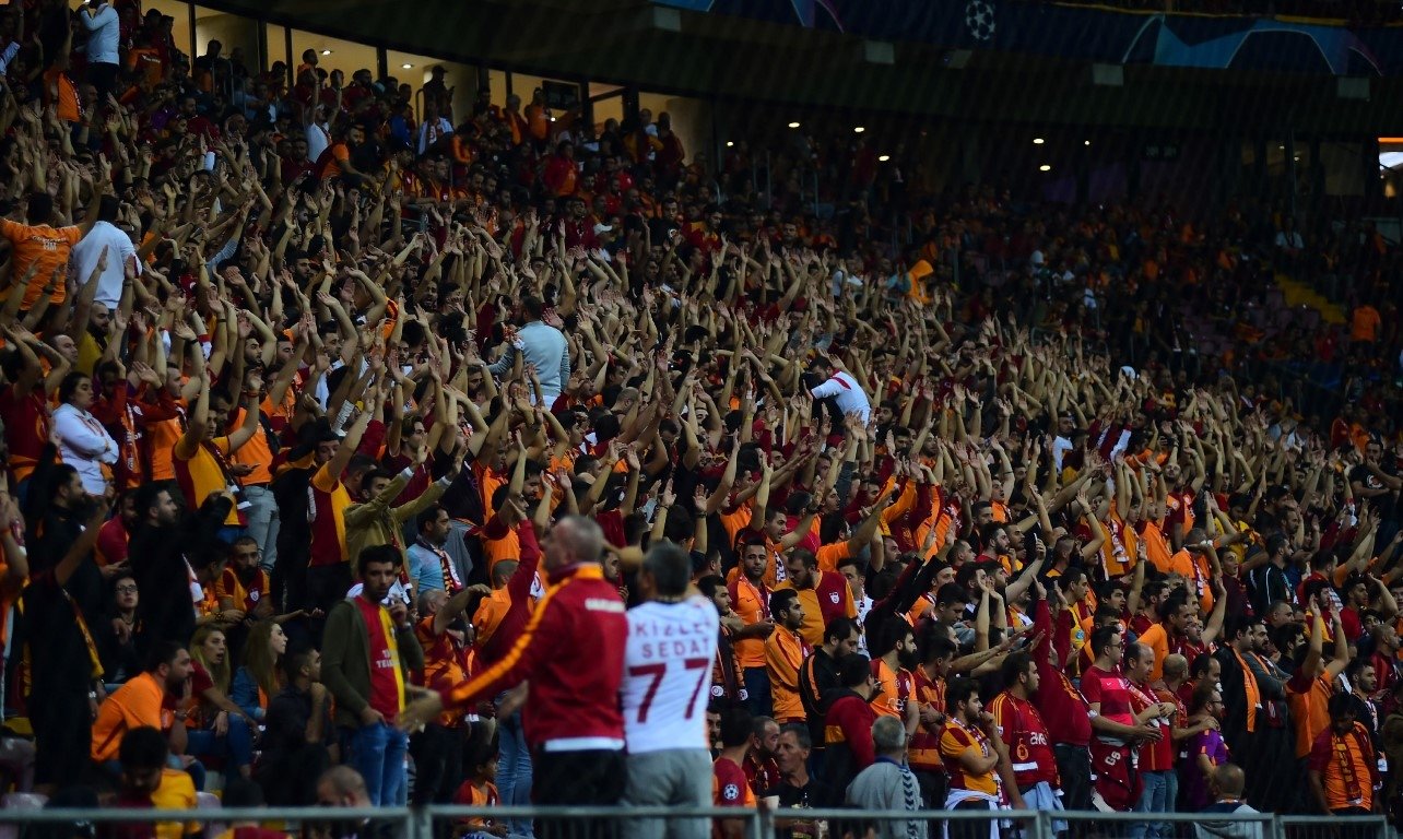 Galatasaray - L.Moskova maçından kareler!