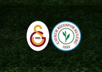 Galatasaray-Çaykur Rizespor | CANLI ANLATIM