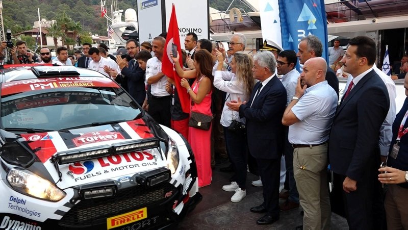 Marmaris’te WRC heyecanı devam ediyor