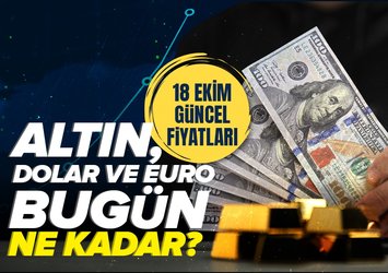 Euro, dolar, sterlin, gram, çeyrek, yarım altın kaç TL?