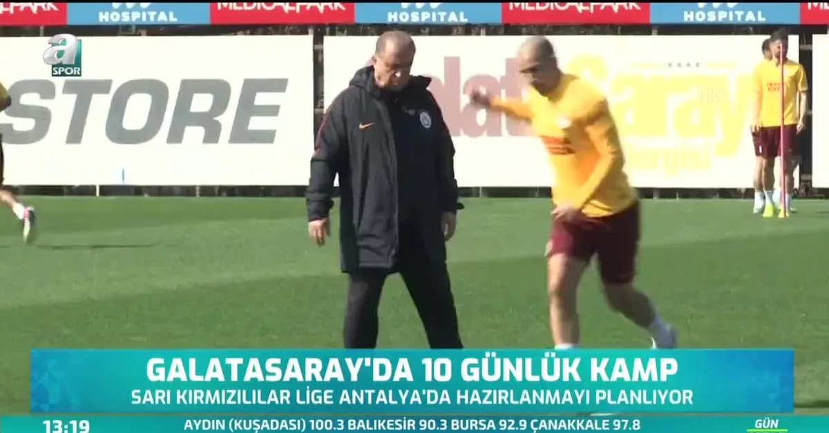 Galatasaray'da 10 günlük kamp