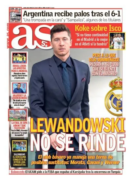 Lewandowski'den flaş talep - 1