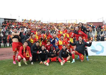 Göztepe Süper Lig aşkına!