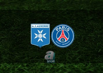 Auxerre - PSG maçı saat kaçta?