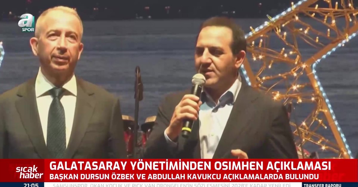 Galatasaray'dan Osimhen açıklaması!