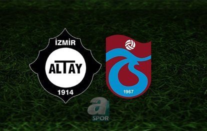 Altay - Trabzonspor maçı | CANLI