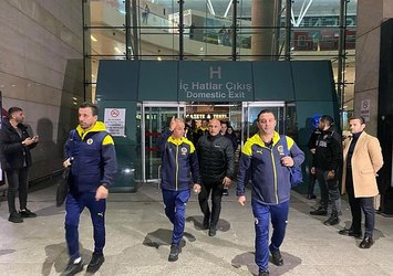 Fenerbahçe kafilesi Ankara’da
