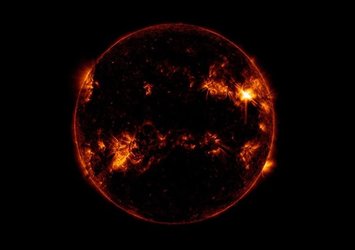 Güneş patlaması kayıt altına alındı! NASA görüntüleri yayınladı