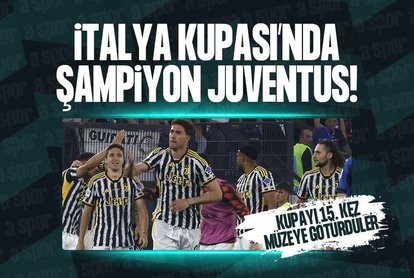 İtalya Kupası’nda şampiyon Juventus!