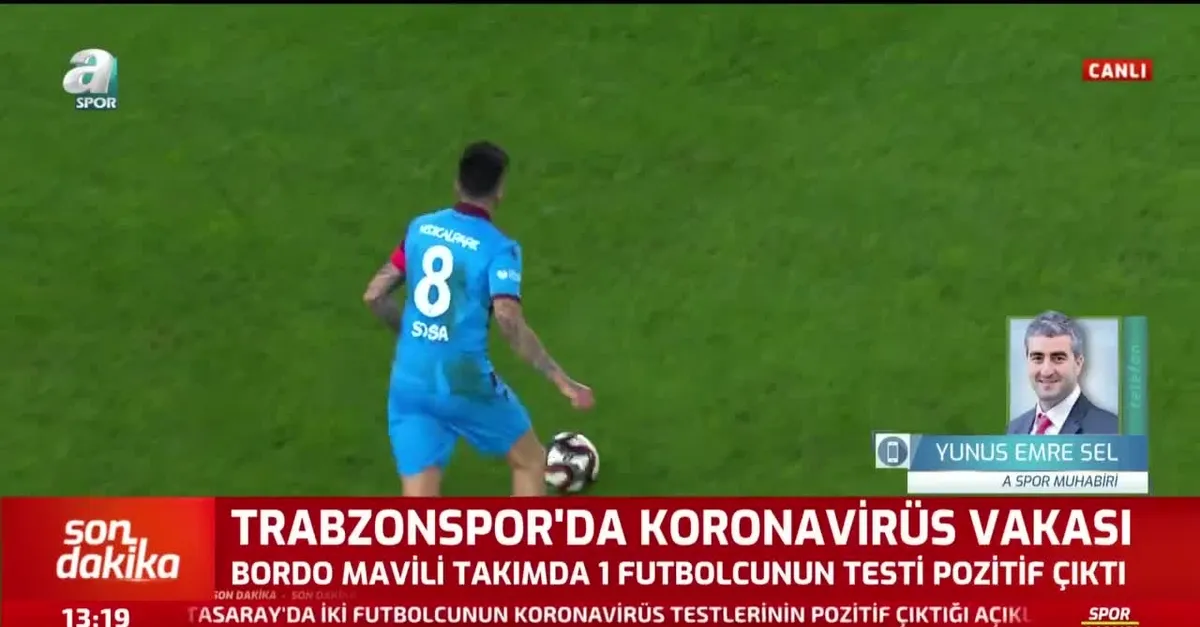 Trabzonspor'da corona virüsü vakası